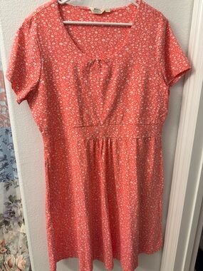 Mountain Warehouse country to coast coral pink women’s dress size 16, new